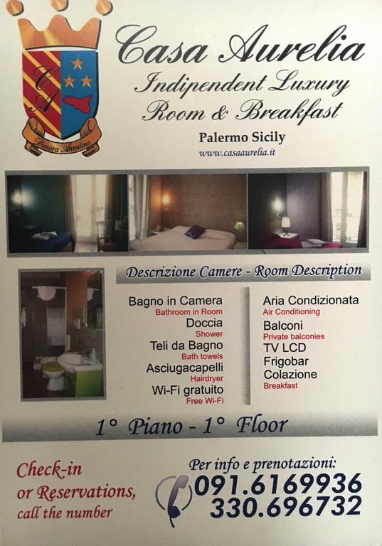 Casa Aurelia Hotel Palermo Buitenkant foto